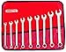 9 Piece Full Polish Antislip Combination Wrench Set- 12 PT