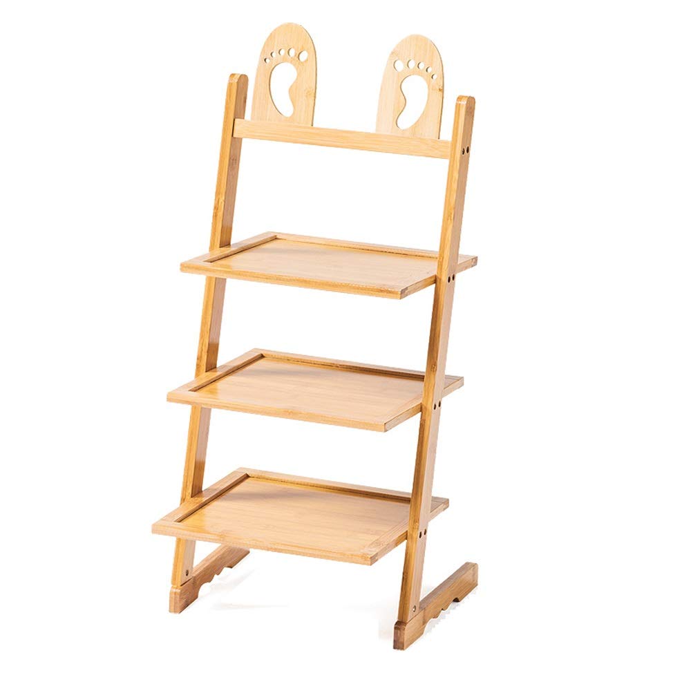 SYKONG Simple And Economical Shoe Rack Multi-layer Shoes Shelf Simple Solid Wood Shoe Cabinet Household Dormitory Economic Dustproof Shoe Shelf Flat-bottomed Multi-shoe Cabinet Finishing Rack