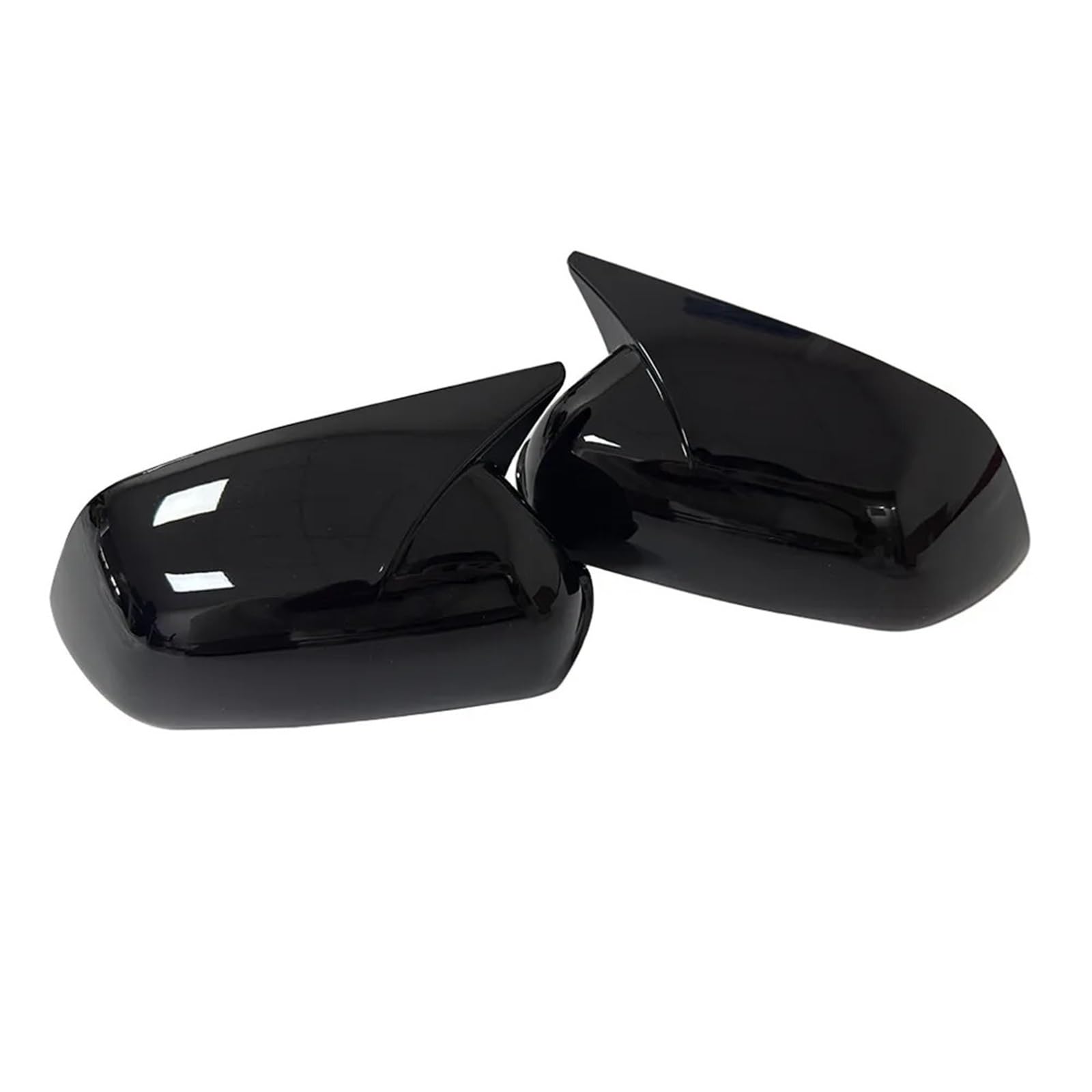 Fit for Volkswagen Polo 2005-2009 Car Sticker Rearview Side Mirror Cover Wing Cap Exterior Case Trim Accessories Auto Decoration Car Wing Mirror Covers Caps(Gloss Black)
