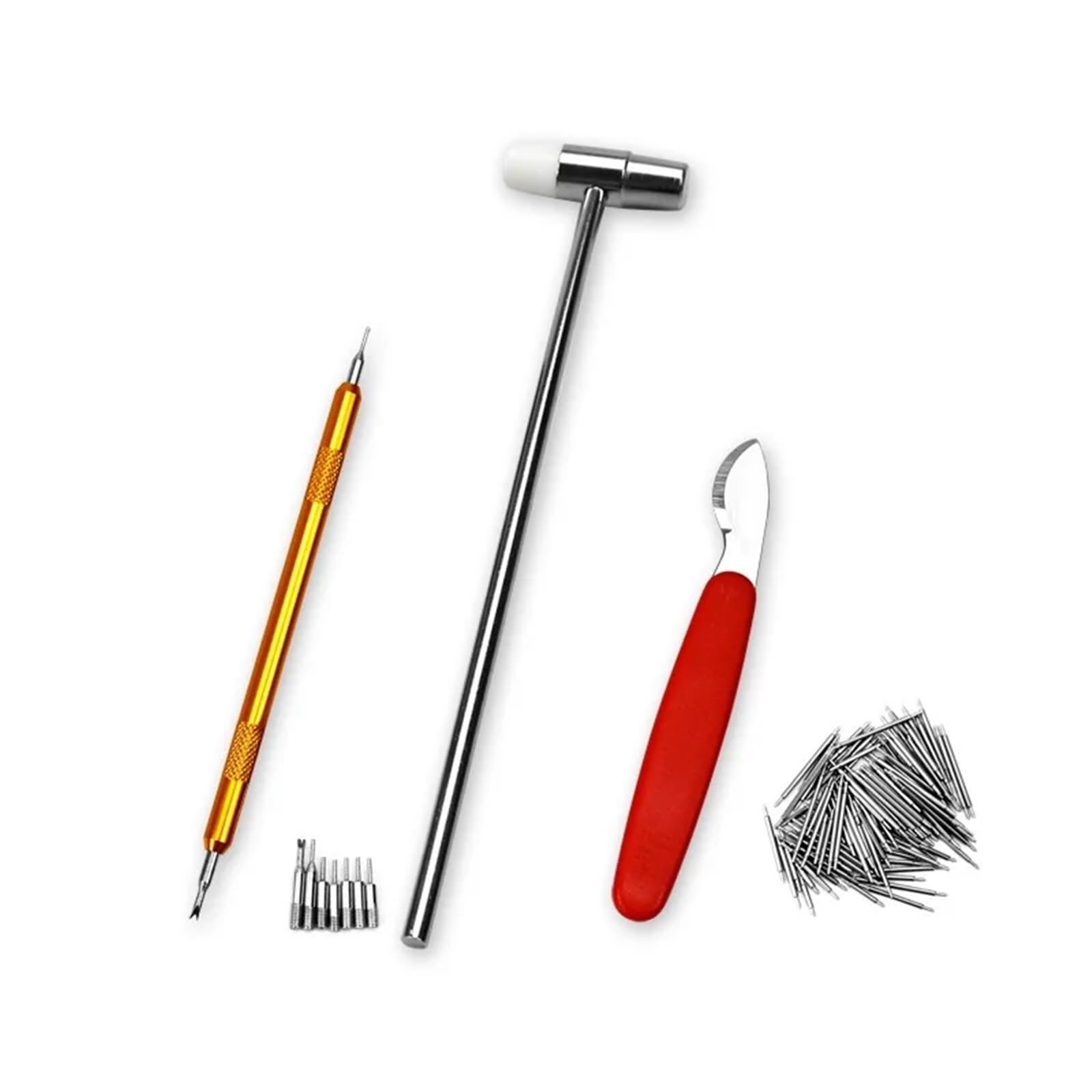 Kit De Reparación De Relojes Herramienta de reparación de relojes, kit de herramientas de reparación de relojes, juego de herramientas de 147 piezas, removedor de relojes, ajustador de relojes, cubier