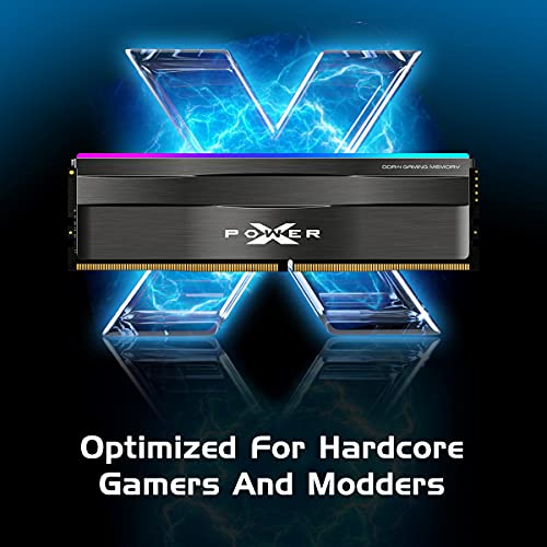 Image of Silicon Power XPOWER Zenith RGB DDR4 32GB (16GBx2) 3200MHz PC4-25600 CL16 1.35V 288-Pin UDIMM Gaming Desktop PC Computer RAM Memory Module SP032GXLZU320BDD