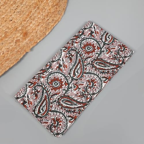 Image of Scarf For Girls 100% Pure Cotton Hand Block Printed Square