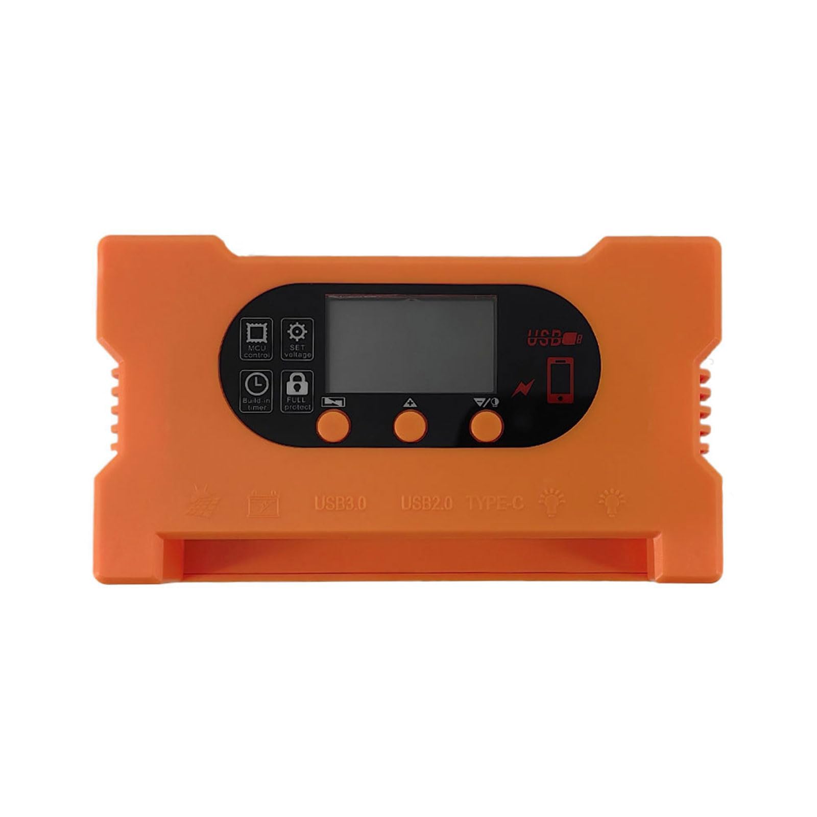 Placa solar monocristalina de 25 W y 18 V, batería sin restricciones, panel de accionamiento directo con controlador, portátil para emergencias al aire libre