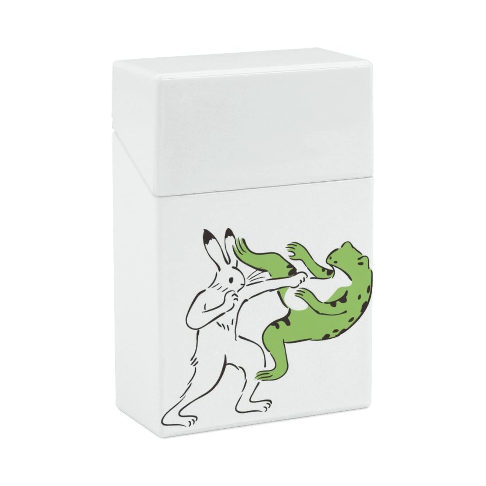 Amazon.co.jp: シガレットケース 面白い 鳥獣戯画 タバコケース シガー