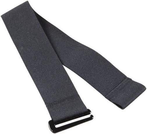 Garmin Unisex - Adult Heart Rate Chest Strap Extender - 12.8" Extender Strap, Fits Pro, Dual, Run, Swim, HRM-Tri.Total up to 56" Chest Strap Length, Black, M