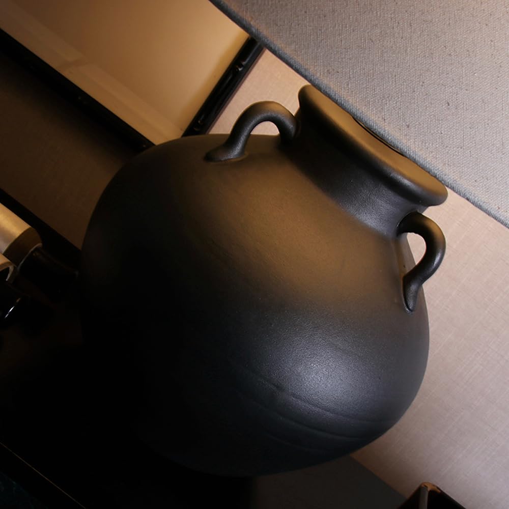 Ceramiczna lampa stołowa Lampa stołowa z połowy wieku Czarna antyczna rustykalna lampka nocna Lampka nocna Dom wiejski Przemysłowa lampka na biurko do sypialni Salon Home Office