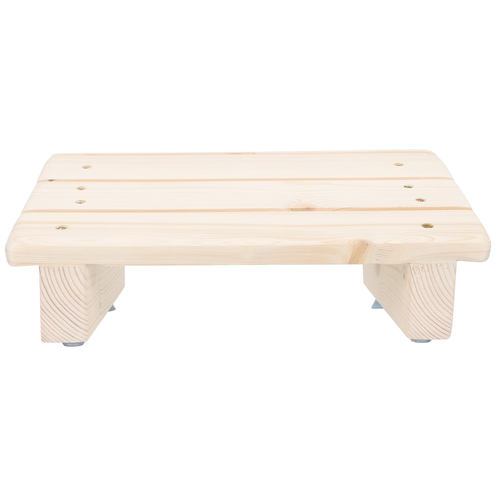 Poggiapiedi in Legno Inclinato per Casa e Ufficio, Kaki | Supporto per Postura e Comfort, Formato Portatile, Soluzione Pratica Vano di Appoggio