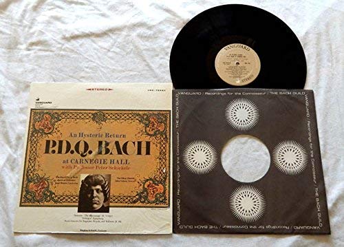 An Hysteric Return PDQ Bach At Carnegie Hall Live - Vanguard Records 1966 - Used Vinyl LP Record - Near Mint In Shrink Wrap - Peter Schickele - Royal PDQ Bach Festival Orchestra