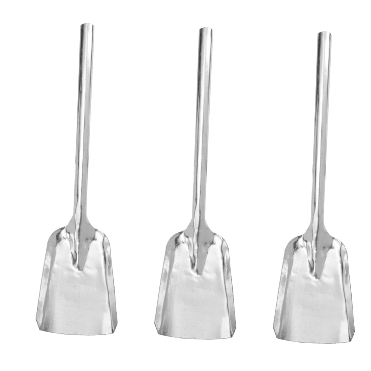 LIFKOME3pcs Soot Shovel Handle Cleaning Shovel Fireplace Shovel for Ash Street Cleaner Shovel Long Handle Spade Multipurpose Stove Coal Shovel Thick Coals Shovels Household To Dig Spatula