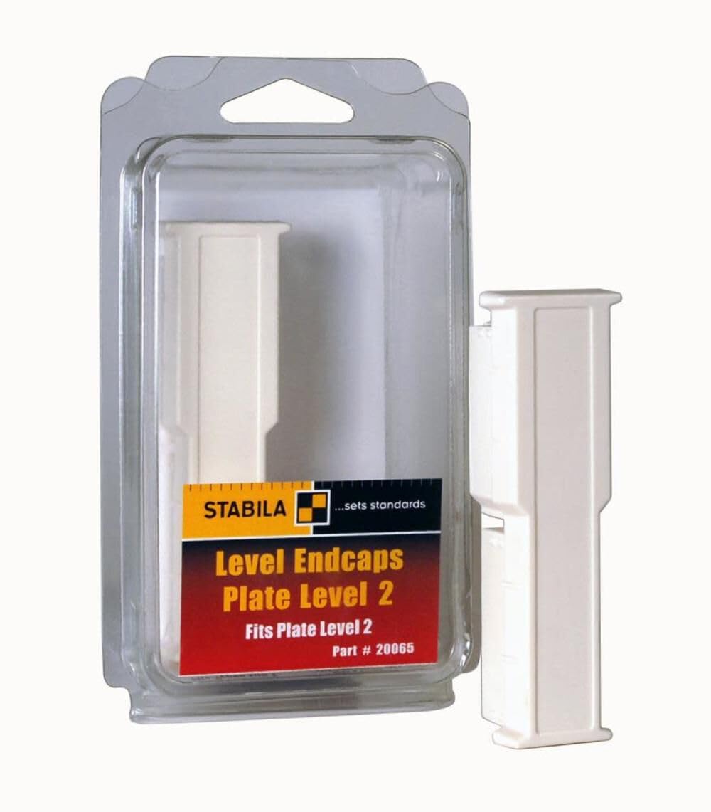 Stabila 20065 Type 106T plate level 2 endcaps, 2 pcs., Generation 2