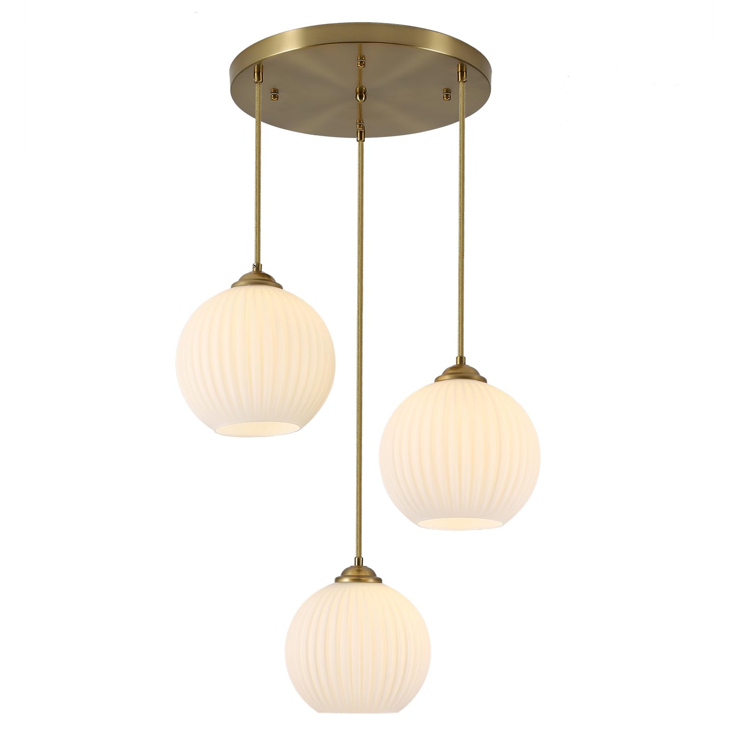 Photo 1 of Flyrose 3-Light Cluster Pendant Light Fixture