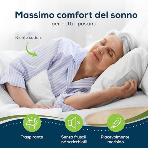 Sensalou Coprimaterasso Impermeabile Con Cerniera - 4