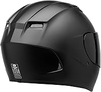 Vista 6 de Bell Powersports Qualifier DLX Blackout Motorcycle Helmets