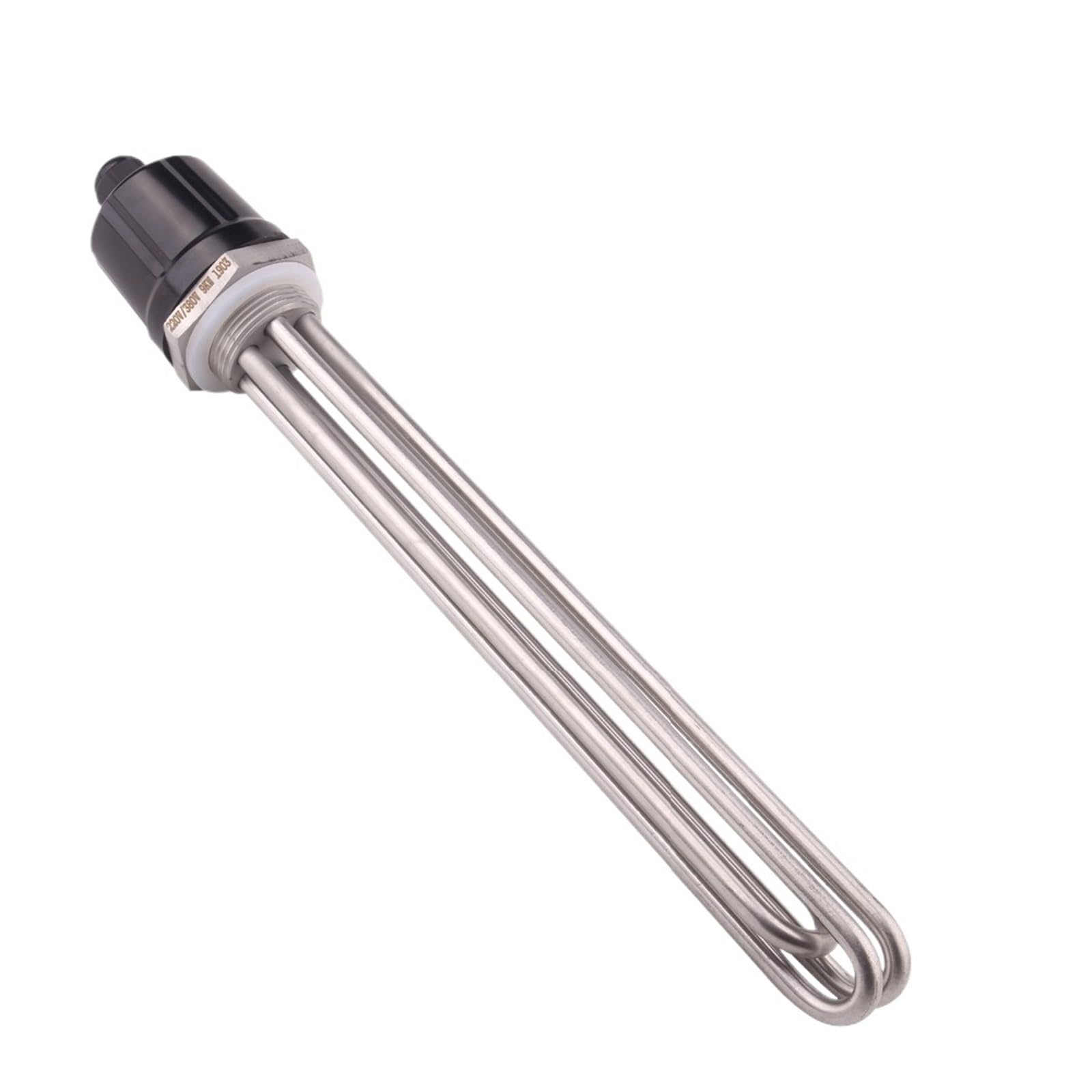 Resistencia eléctrica calefactora de rosca DN32 de 220 V/380 V, 9 kW y 1 1/4"(380V)