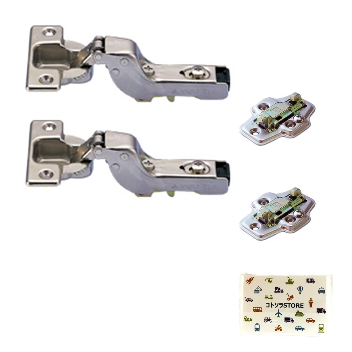 Amazon.co.jp: ムラコシ ワンタッチ式 35Φ スライドヒンジ