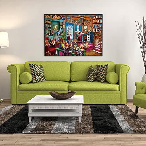 1000 Piece Puzzle For Adults. Puzzles For Adults 1000 Piece - Indoor Puzzle - Jigsaw Puzzles 1000 Pieces Games For Adults. 1000 Piece Jigsaw Puzzle For Adults And Families (27.56" X 19.69") #TOP6