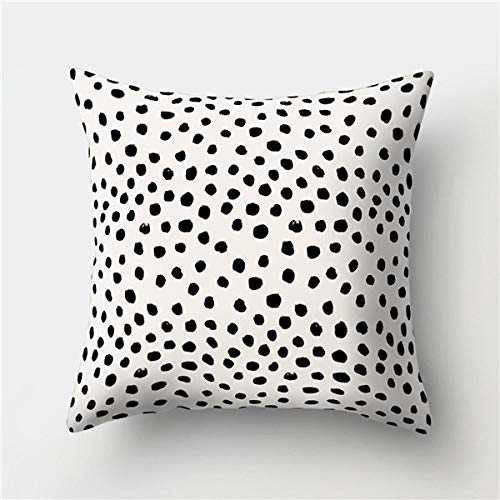 SQBZ 45 * 45cm Colorful Geometric Pattern Cotton Linen Throw Pillow Cushion Cover Car Home Sofa Decorative Pillowcase,9-yjnp