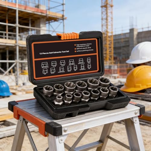Extracteur d'écrou de précision en acier robuste pour fixations bloquées