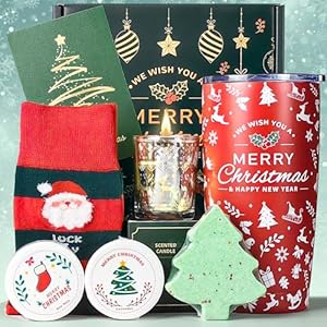Christmas Gifts for Women 2025 – Unique Christmas Gift Sets for Women, Coworkers, Teacher, Sister, Mom, Wife, Friend, Xmas Gifts, Christmas Gift Baskets, Christmas Tumbler