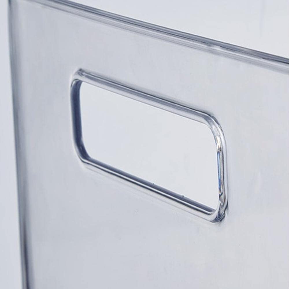 冷蔵庫がスッキリする整理収納　 収納ケース 透明 プラスチック 中サイズ 冷蔵庫 収納 仕切り 省スペース 透明 蓋付き おしゃれ 整理ボックス