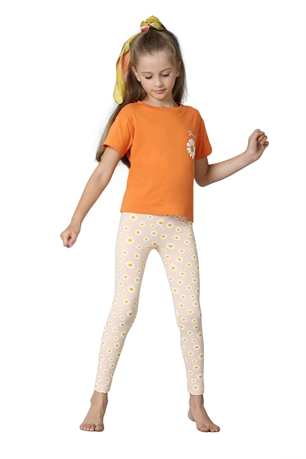 Van Heusen Girl's Regular Fit High Rise Leggings-picture-23