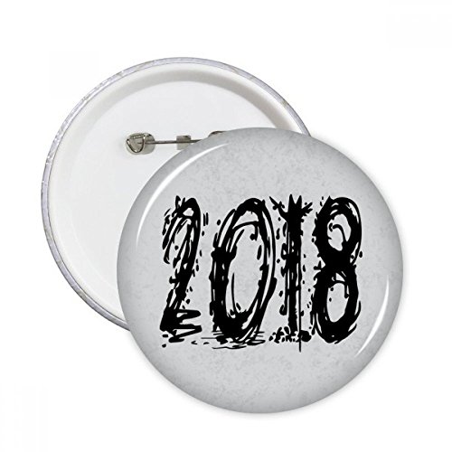 Bouton Badge cadeau idéal 5pcs ronds multicolores pour surprendre vos proches