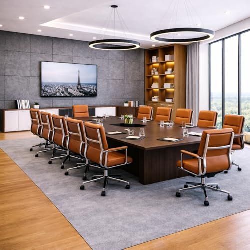 Image of MMT Acoustix Premium Felt Acoustic Panels for Offices, Bedrooms & Studios | Sustainable PET Felt Panels for Echo Reduction & Sound Absorption | 4x2 Ft, 9mm Thick | Smoke Exceptional - Pack of 4