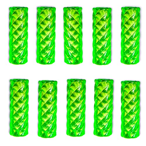 Puños para lápices verdes Plucky Soft Green (pack de 10 unidades) para corregir la postura
