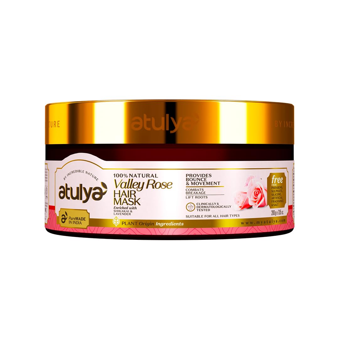 VALLEY ROSE HAIR MASK| Hydrates, Repairs, & Adds Volume | Promotes Hair Growth & Softness | Free from Parabens & Sulfates | Suitable for All Hair Types| 200ml-image-5