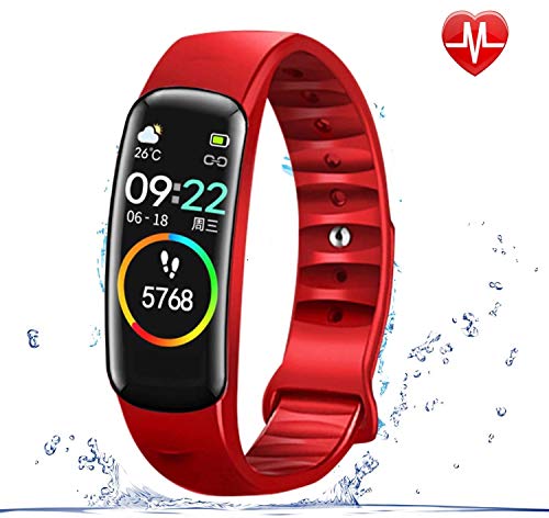 weijie Fitness Tracker, Activity Tracker Watch with Heart Rate Monitor Waterproof Smart Fitness