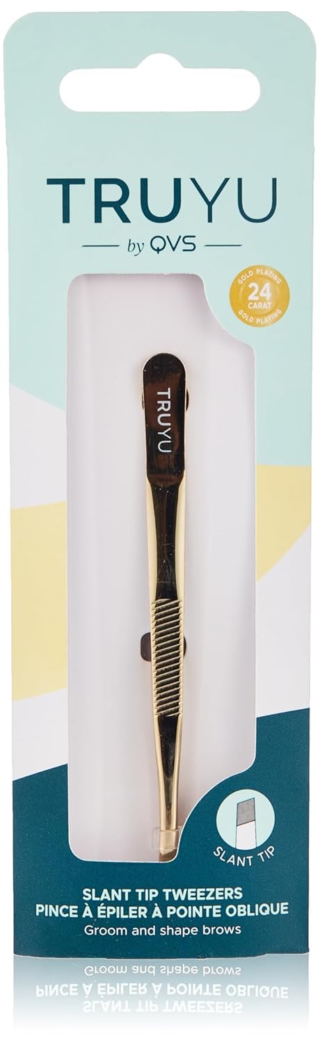 Qvs Slant Tip Tweezer - Classic