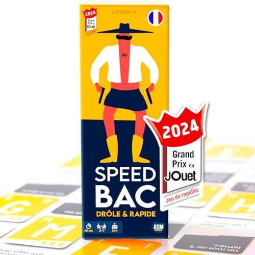 ATM Gaming Speedbac - Jeu de société Famille et Amis -...