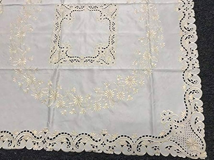 美品ꕥサラマリカ CTN LINEN FLOWER EMB ALL IN ONE 美品ꕥサラマリカ CTN LINEN FLOWER EMB ALL IN ONE