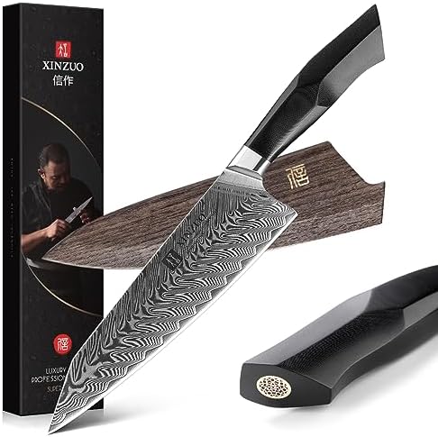 Coltello da cucina Güde Forgiato a mano a Solingen 1910
