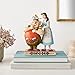 Enesco Disney Traditions by Jim Shore Beauty and The Beast Belle and Maurice The Inventor Figurine, 9 Inch, Multicolor