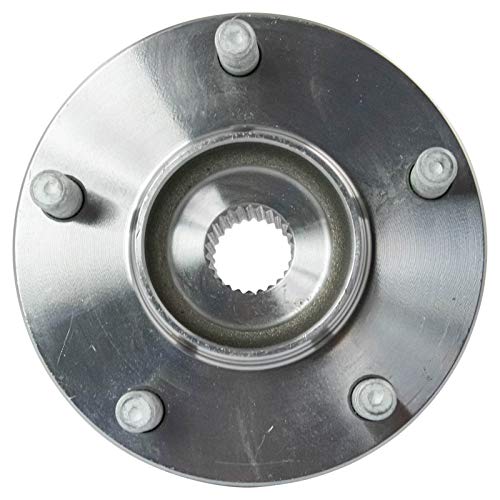 Image of TRQ 2 Piece Rear Wheel Bearing and Hub Assembly Set with ABS Sensor Compatible with 2018-2020 Mitsubishi Eclipse Cross 2014-2020 Outlander Outlander PHEV 2013-2015 Sport