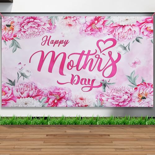 Banner grande Feliz Día de la Madre 71x43 pulgadas miniatura 1