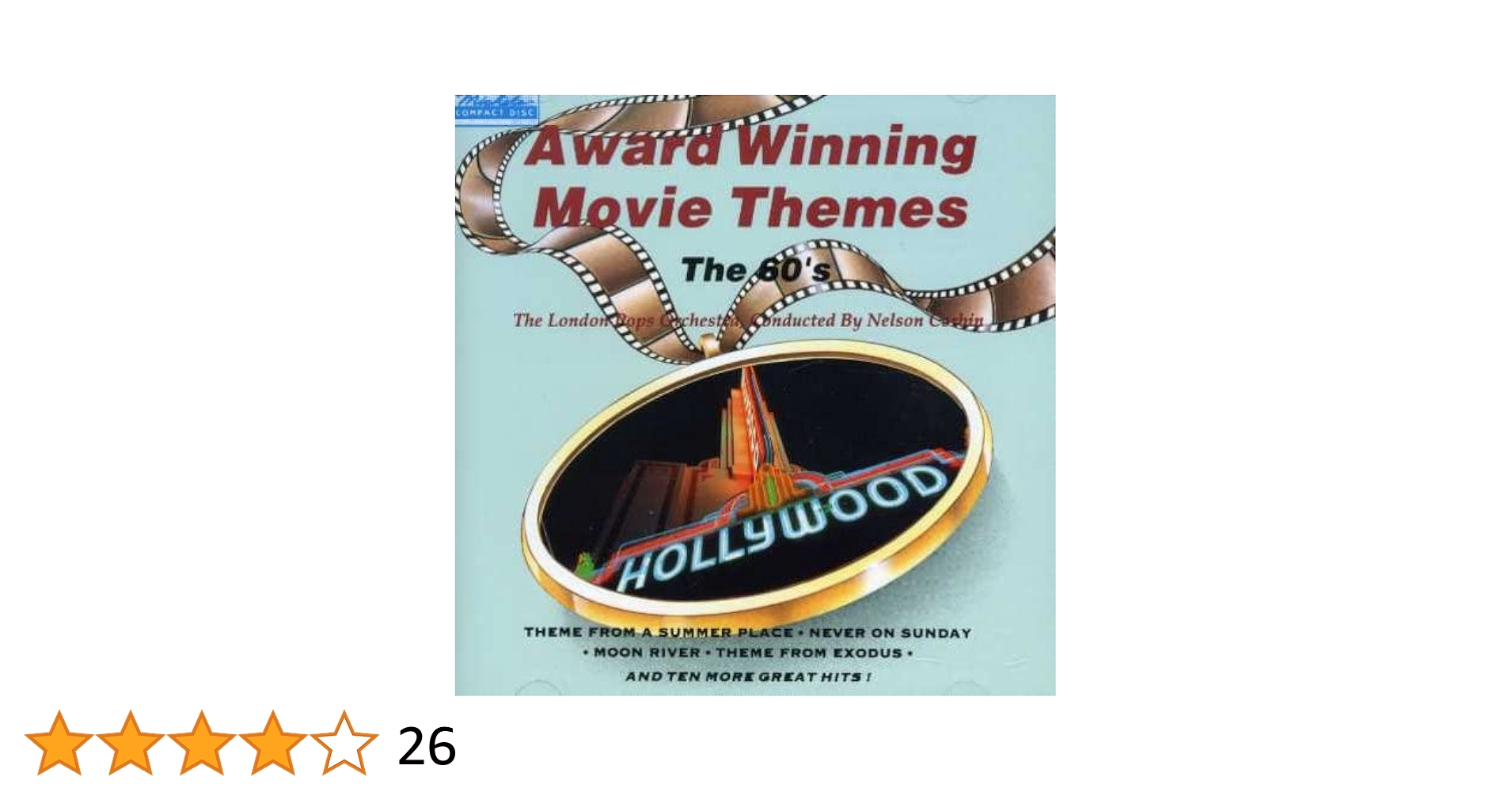 Amazon.com: 14 Award Winning Movie Themes Of The 60's / Var