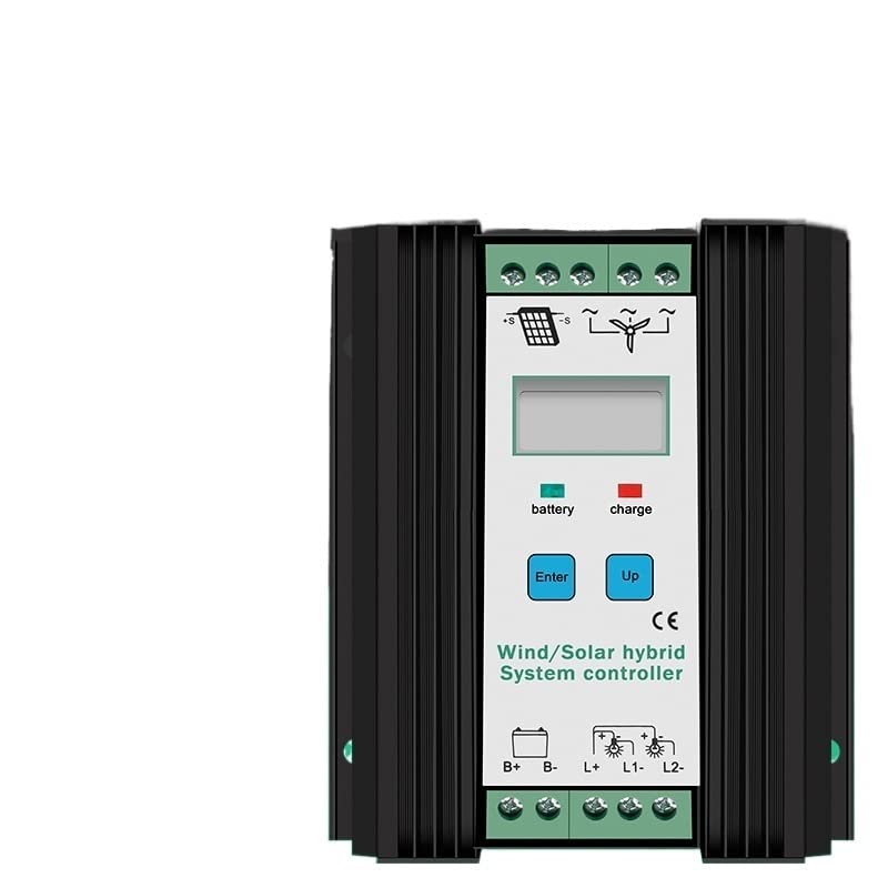 Aerogenerador, Controlador Complementario Solar-eólico-solar De 12V24V Farola Fotovoltaica Generación Energía Eólica