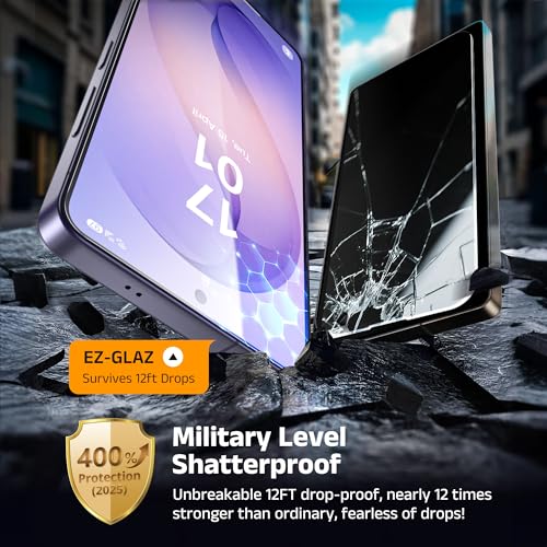 Image of EZ-GLAZ-4 Pack for Samsung Galaxy S26+ / S26 Plus Screen Protector [6.7 inch], Fingerprint Unlock, 9H Tempered Glass, Scratch Resistant, with Installation Box, Bubble-Free, HD Clear, Case Friendly