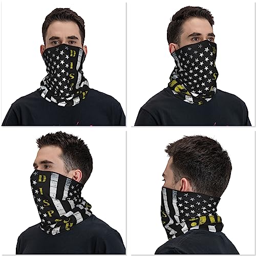 Image of 4Pcs Magic Headwear Neck Gaiter Tube Scarf Headbands Bandana Balaclava for Outdoor Running Cycling Skating Work Out
