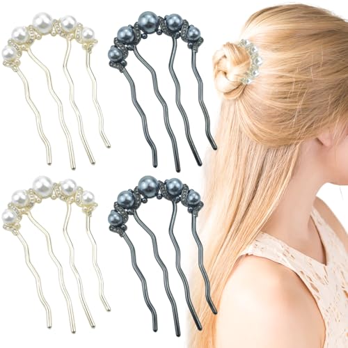 Épingles à cheveux torsadées pour sublimer vos coiffures de mariage et fêtes