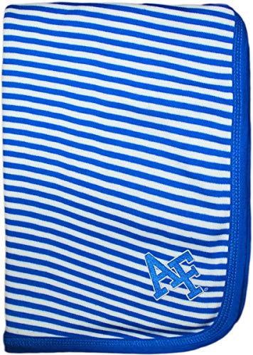 Image of Creative Knitwear College Baby NCAA Infant Striped /Solid Blanket, Unisex, One Size 37.5 X 33.5