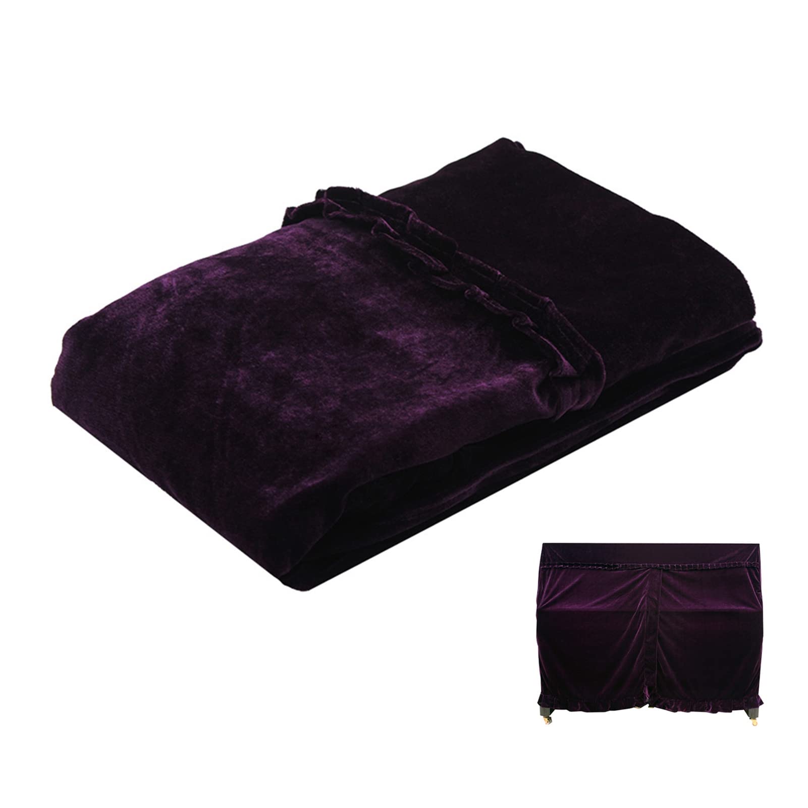 Housse de protection intégrale pour piano violet Bnineteenteam