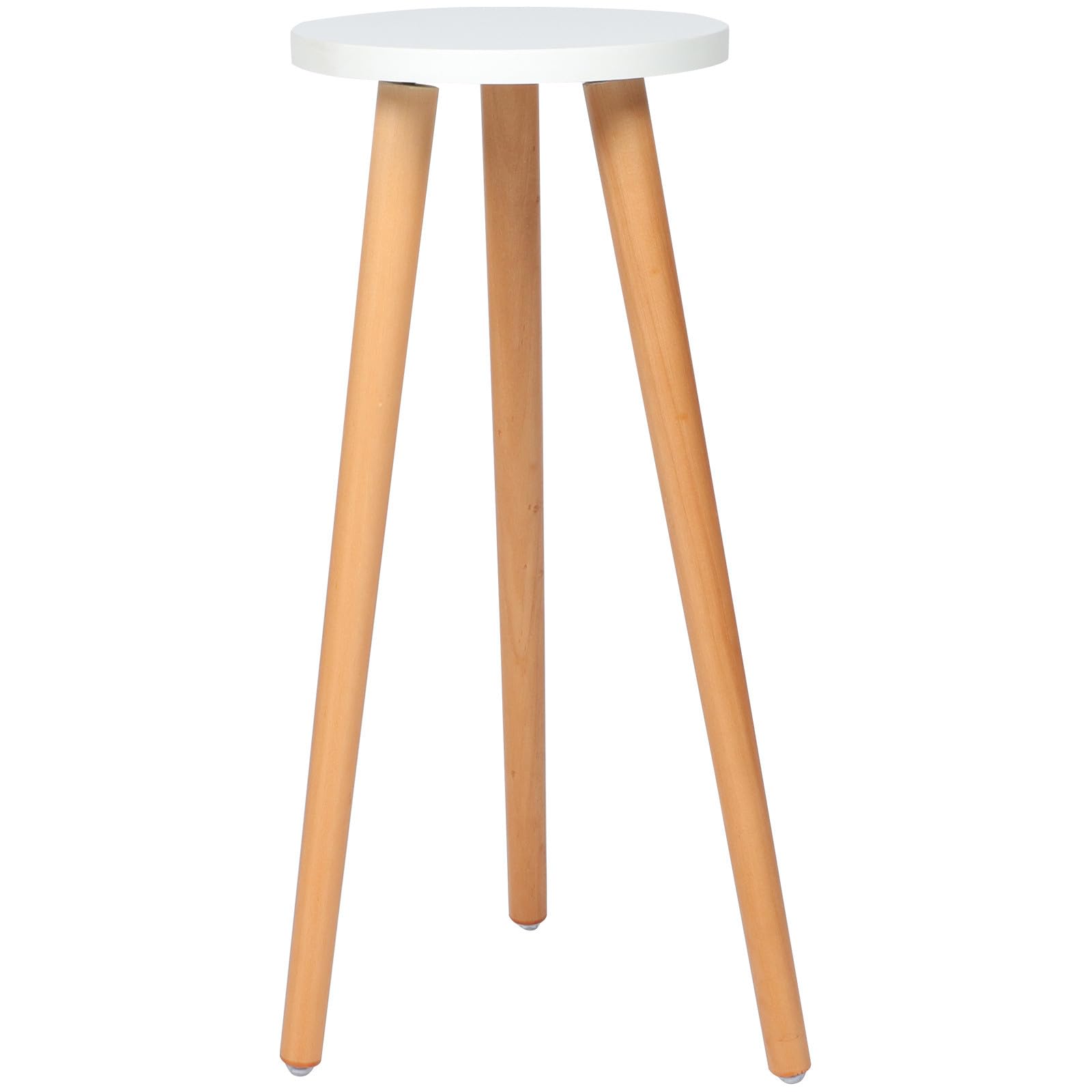 Supporto Minimalista in Legno Piante Staccabile, Rotondo, per Vaso