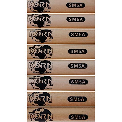 12 Paar KORN Drumsticks 5A
