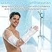 RAINFLOW 30PCS Waterproof Arm Cast Cover for Shower – Extra Long Adult Arm Sleeve Protector with Wide Opening, Easy One-Hand Wear, Plastic Cast Cover Bag for Showering Bath Daily Protection(32.7 Inch)