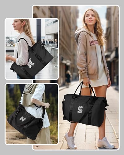 Image of Gifts for Daughter, Initial Travel Duffel Bags, Sports Bags