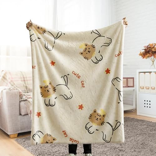 毛布 シングル ふわふわ毛布 ひざ掛け 掛け布団 シングル ライオン猫キュート冬 重い とろとろケット 冬布団 ソファー 静電防止 蓄熱保温 寒さ対策 オールシーズン フランネル