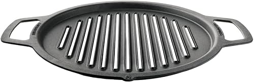 Solo Stove Gusseisen-Grillrost (Groß) für Bonfire und Yukon Feuerstelle | Grill-Accessoire für Feuerstellen, Zubehör für Outdoor Feuerschalen, Kochoberfläche: 45 cm, Gewicht: 7,7 kg Cover